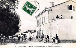 2056- Lourmel - Gendarmerie et Boulevard Central - 1911